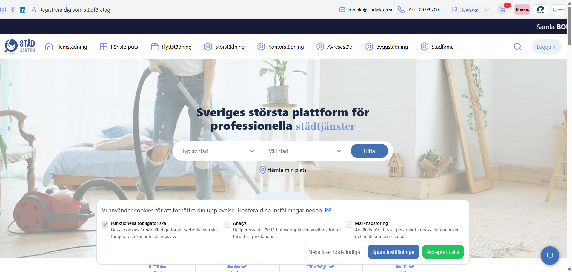 Städjakten